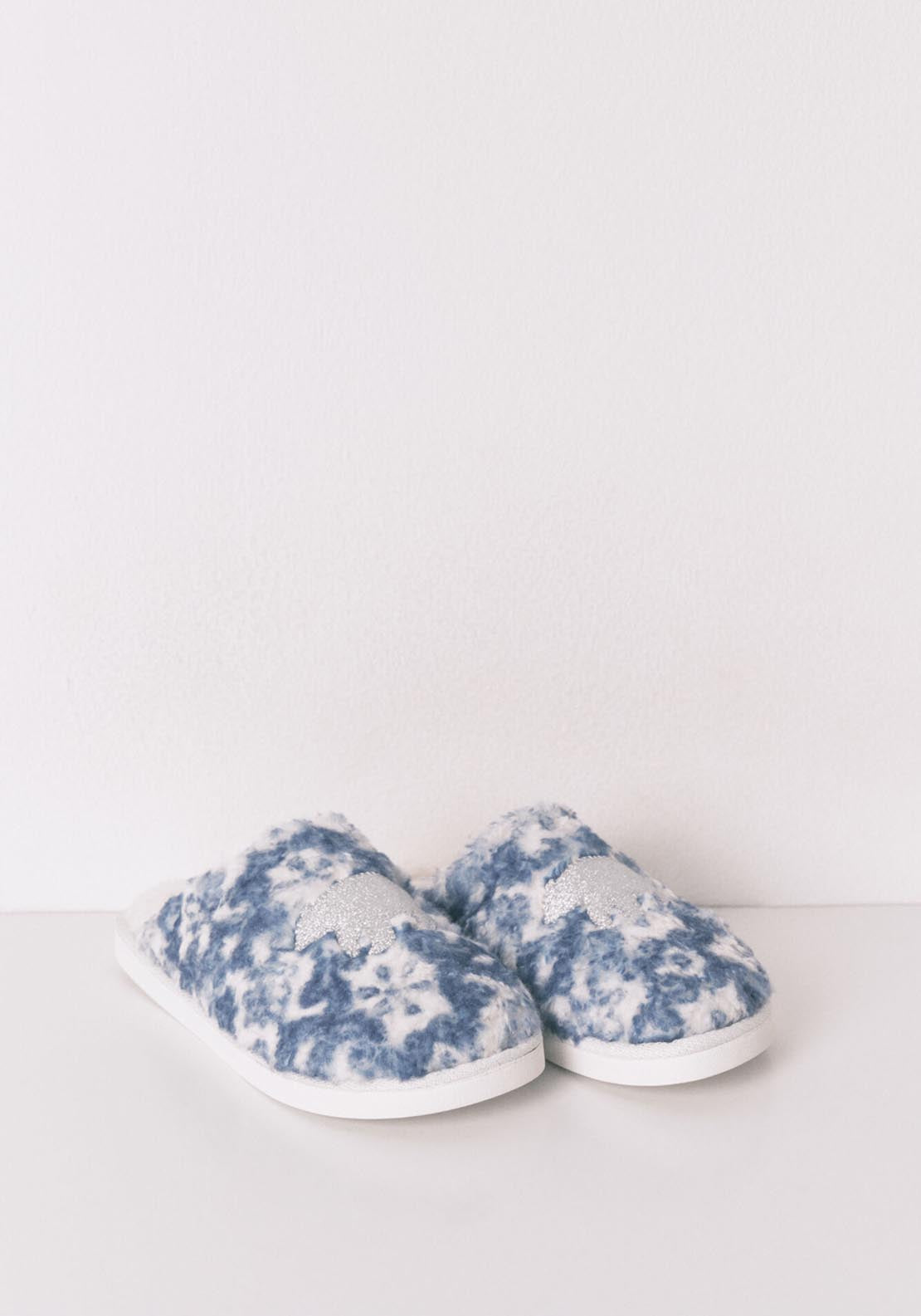 Womensecret Shower Slippers - Blue 6 Shaws Department Stores