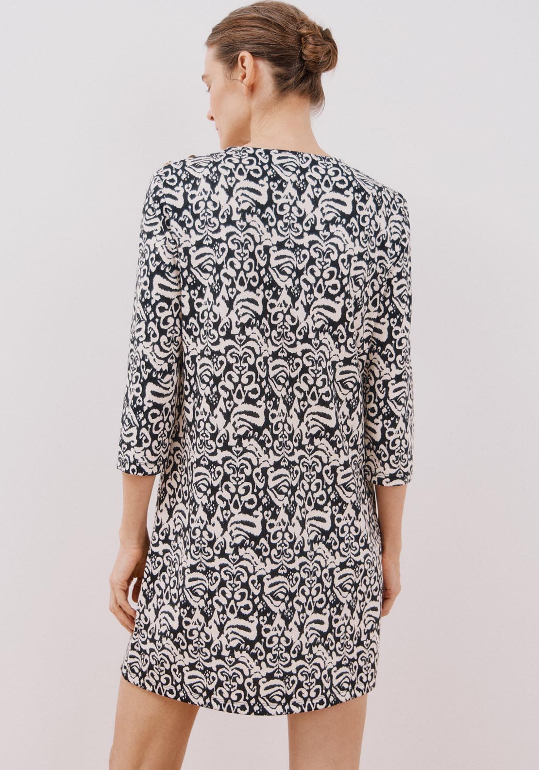Cortefiel Short Stretch Dress - Multicolor 2 Shaws Department Stores
