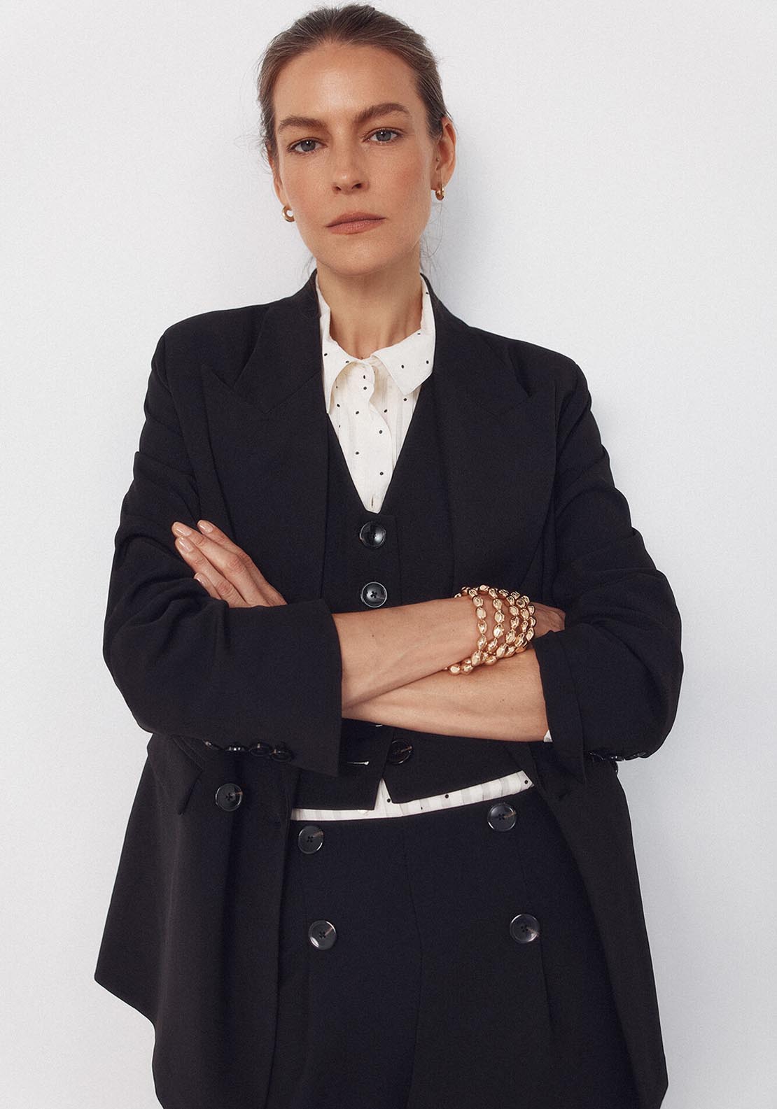 Tailored Blazer - Black