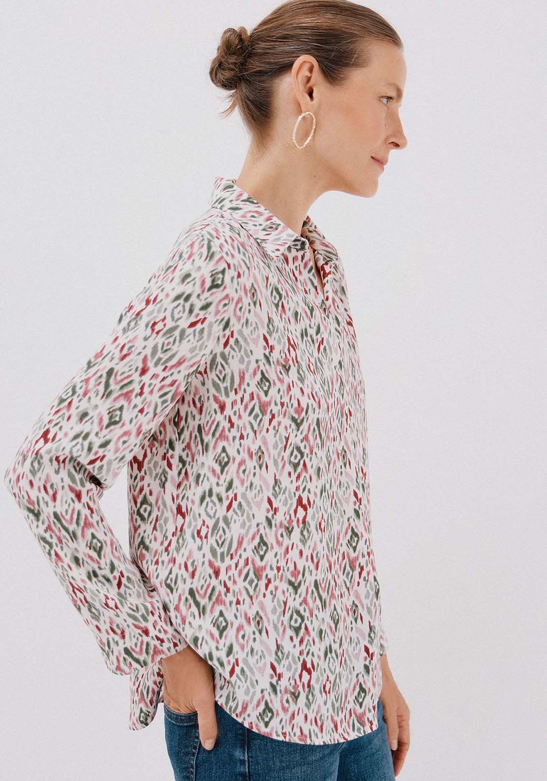 Pleated Shirt - Multicolour