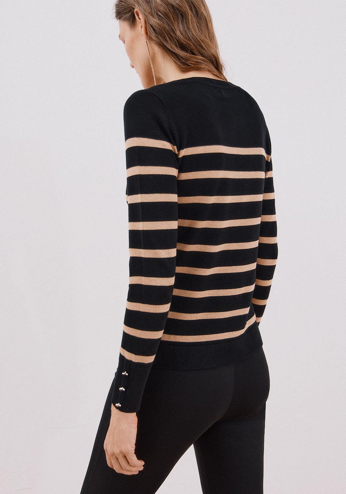 Short Sleeve Sweater - Black