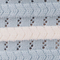Cortefiel Two-tone striped jumper - Light Blue 8 Shaws Department Stores
