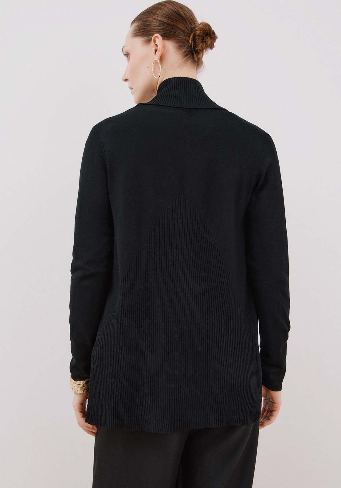 Shawl Collar Jacket - Black