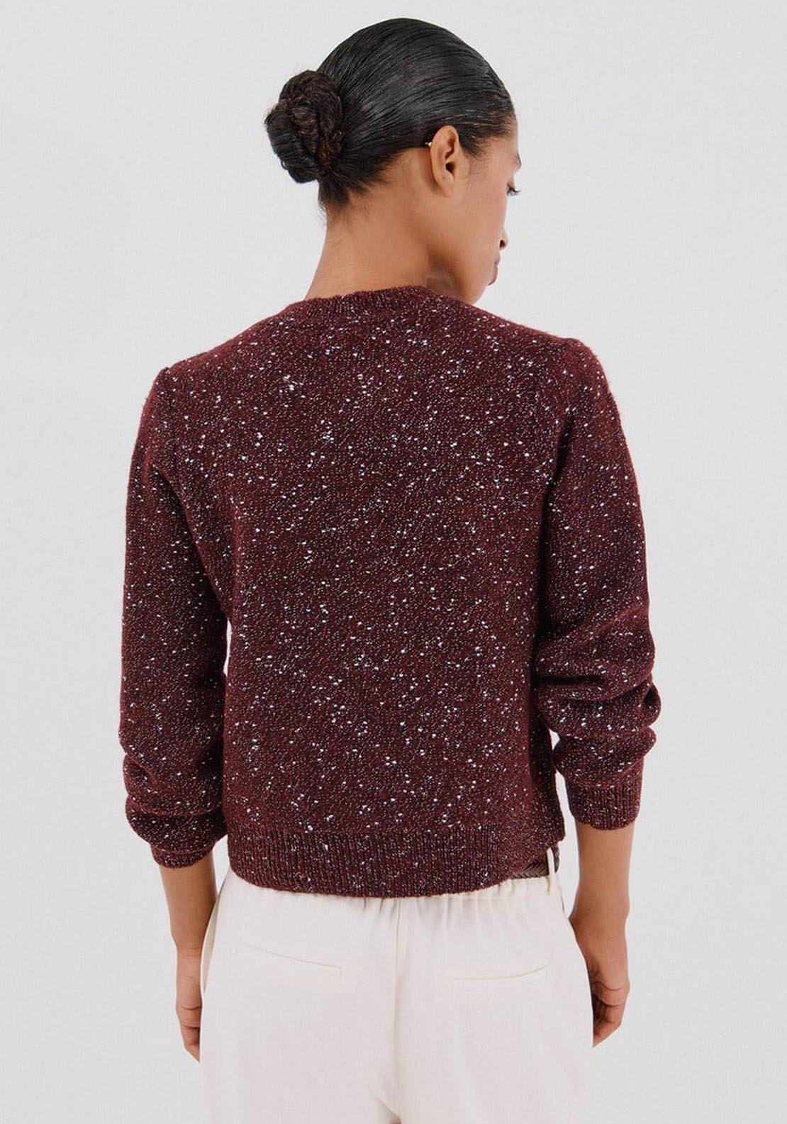 Cortefiel Short jacket with buttons - Red 2 Shaws Department Stores