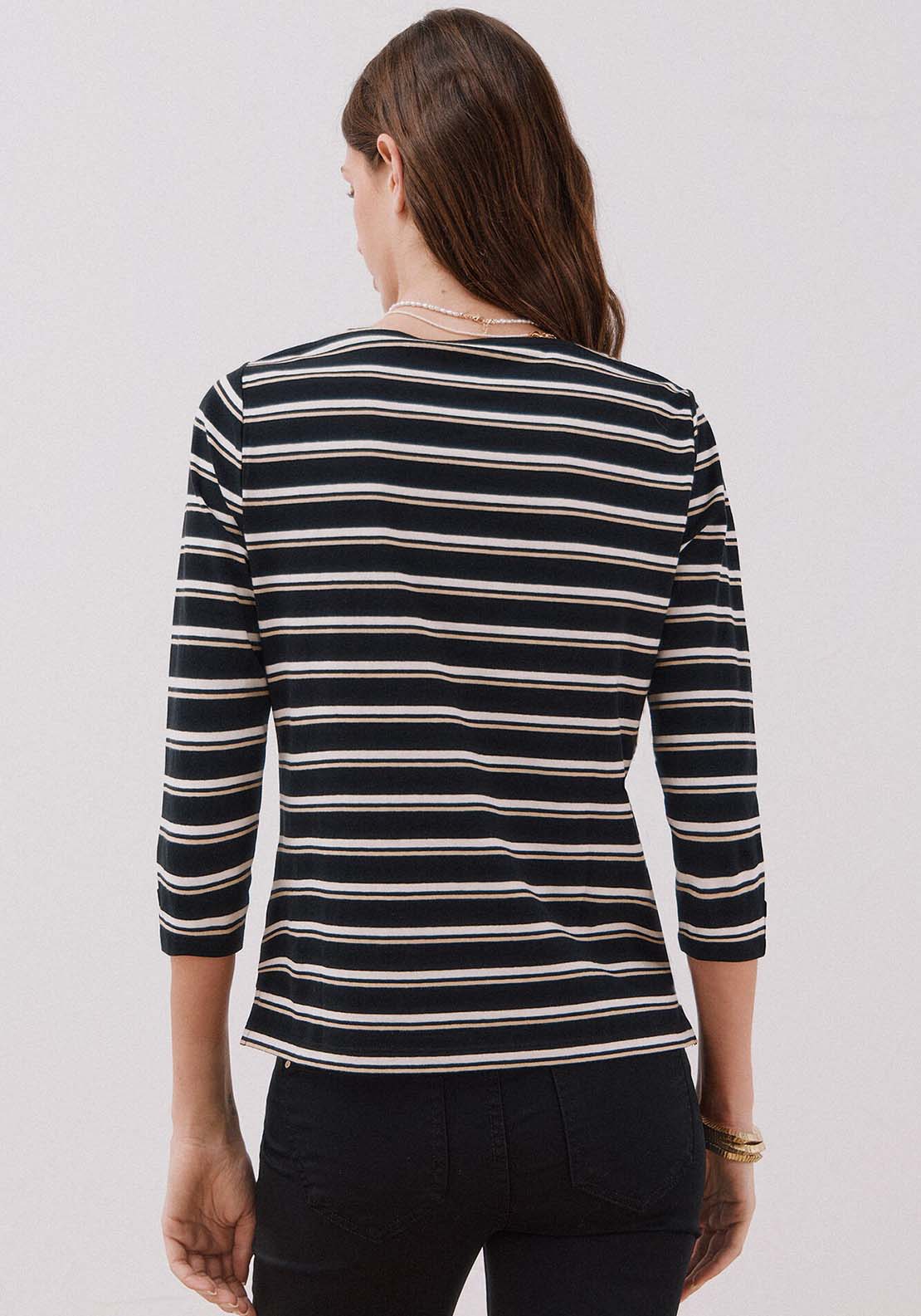 Essential Boat Neck T-Shirt - Grey