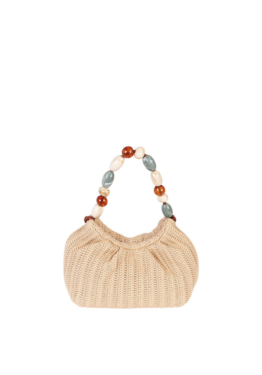 Cortefiel Basic Shopper Bag With Stitching - Brown 1 Shaws Department Stores