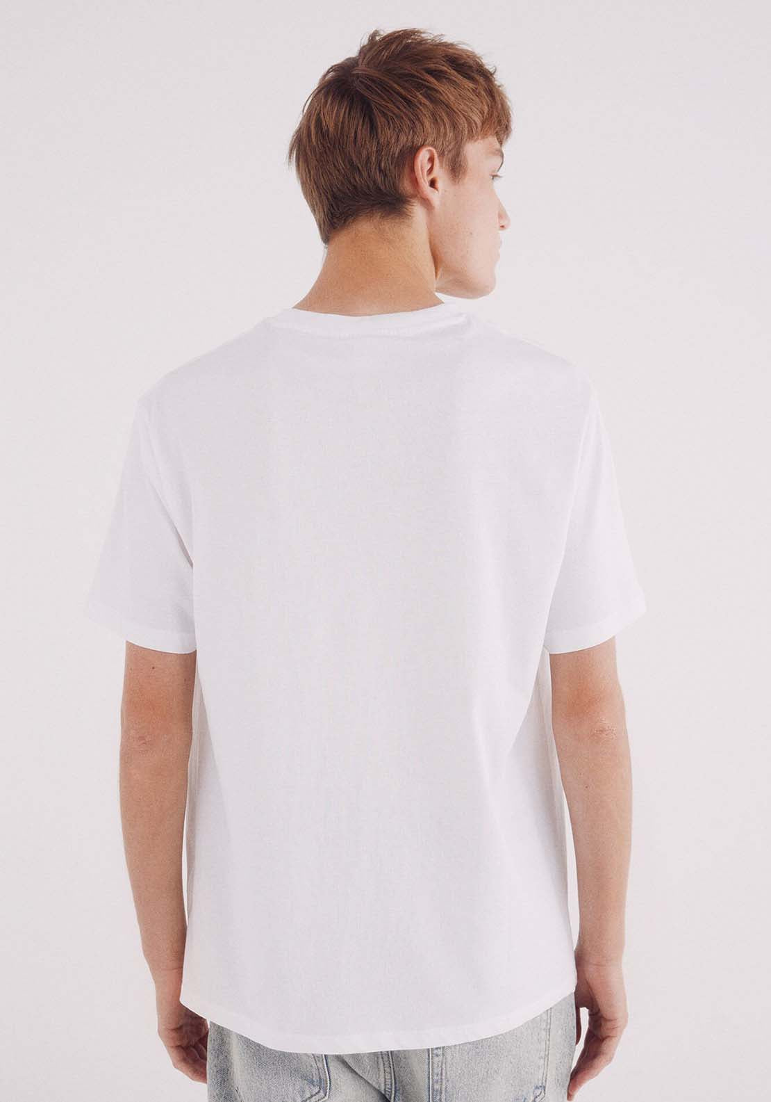 Basic Round Neck T-Shirt - White