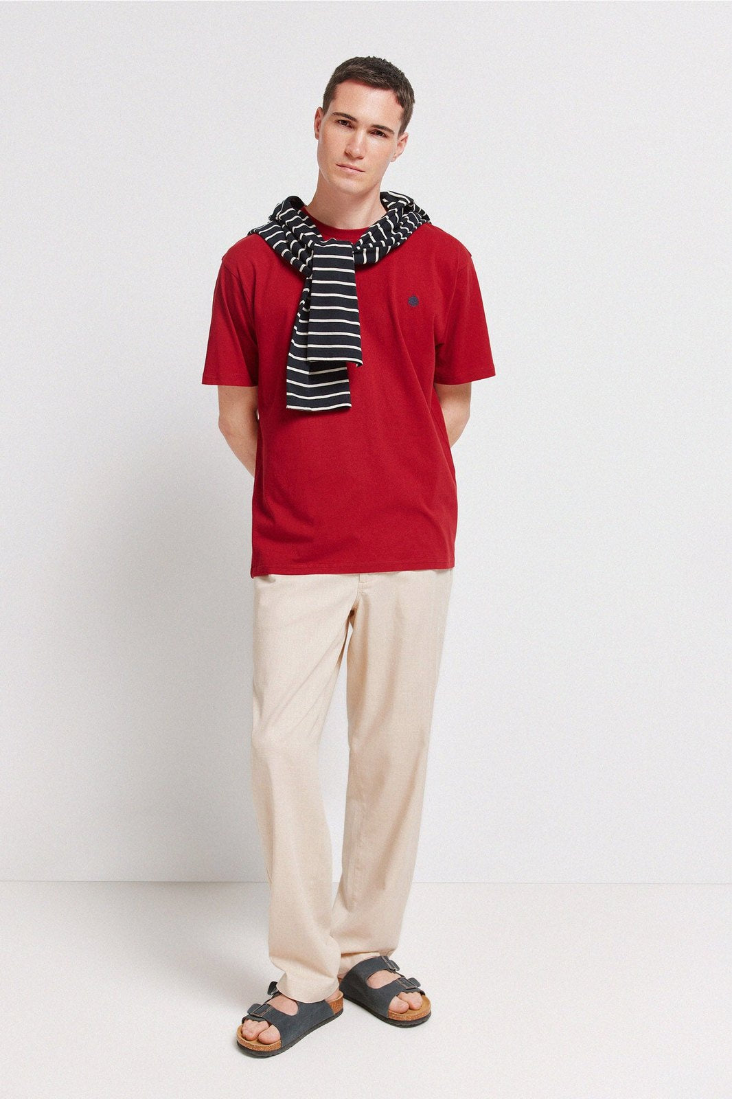 Basic Logo T-Shirt - Red