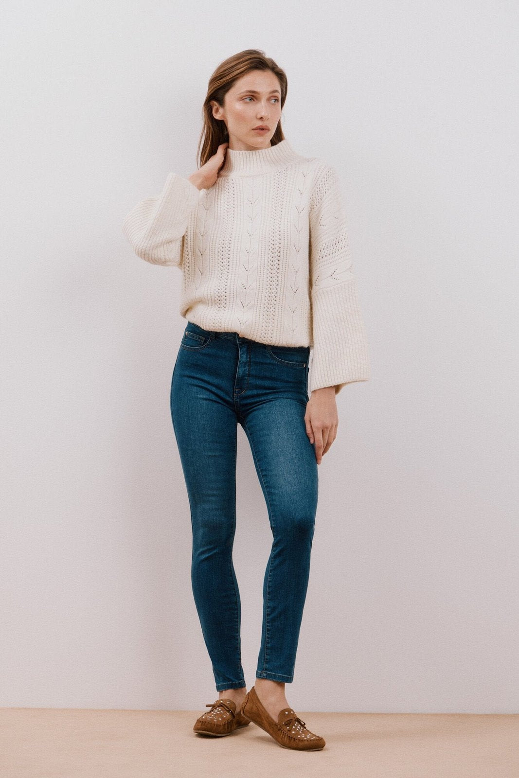 Cortefiel Sensational jeans - Medium Blue 5 Shaws Department Stores