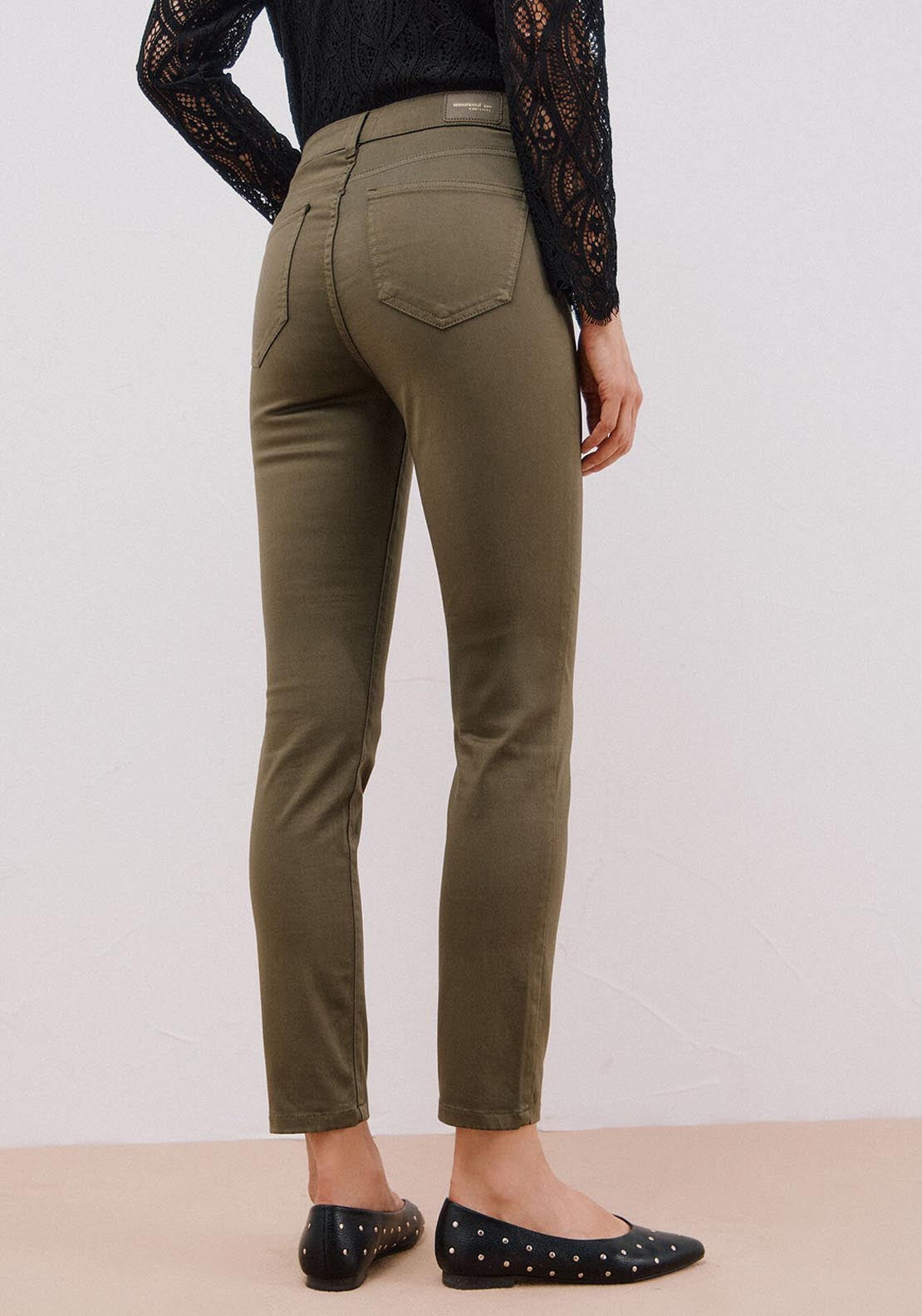 Sensational Color Pants - Beige