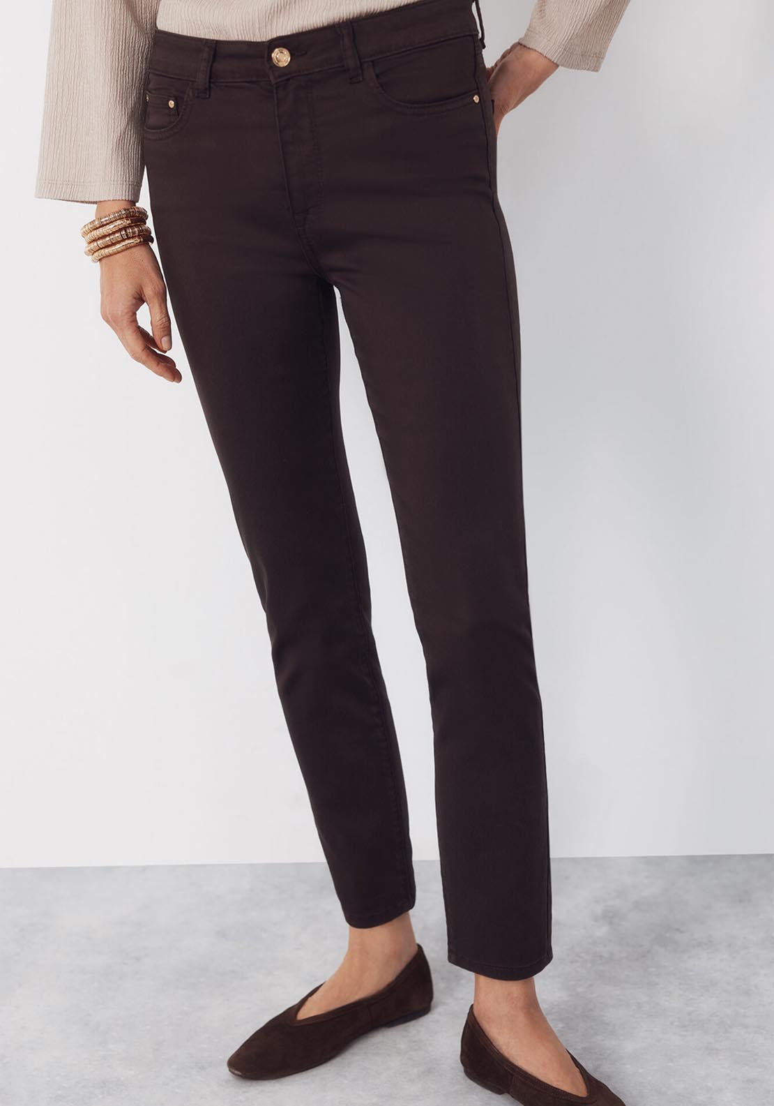 Jeans Sensational Color - Brown