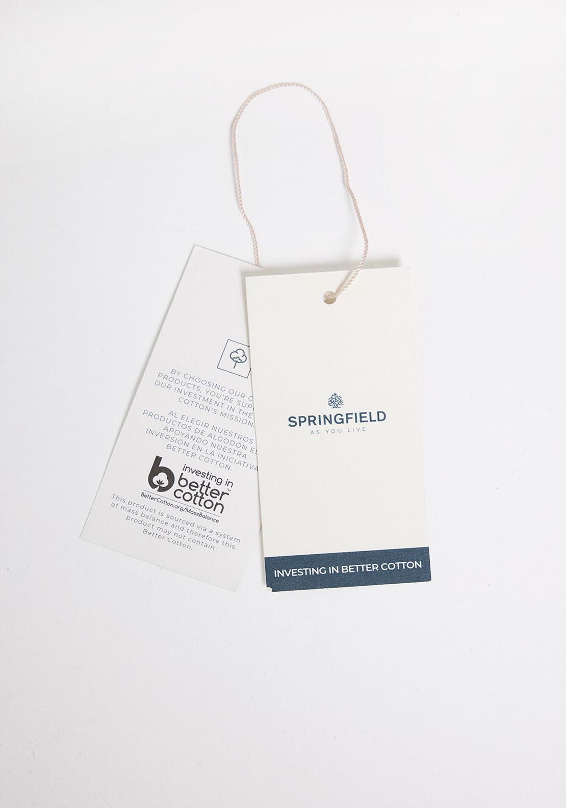 Springfield Basic piqué polo shirt - Navy 5 Shaws Department Stores