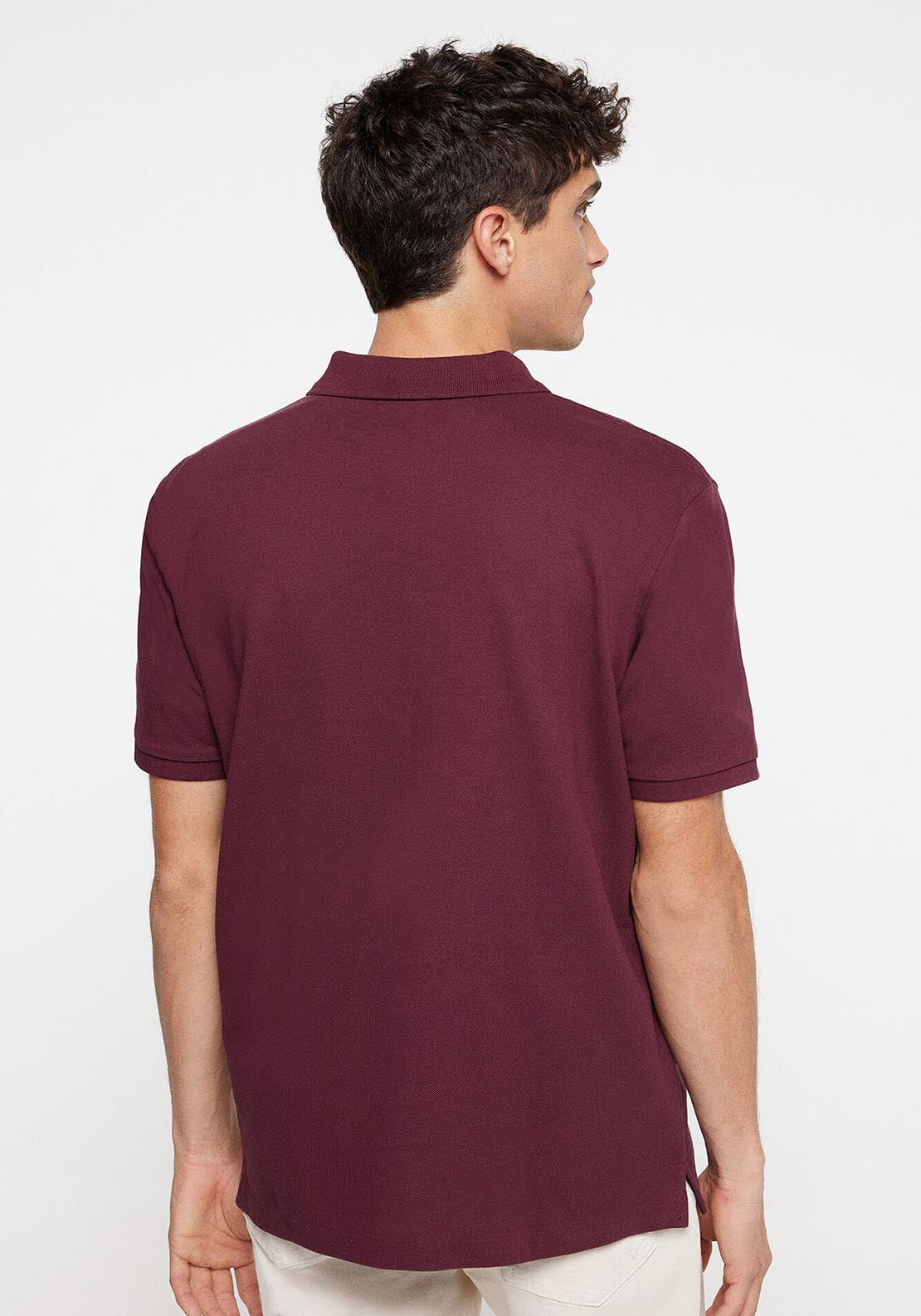 Springfield Basic piqué polo shirt 3 Shaws Department Stores