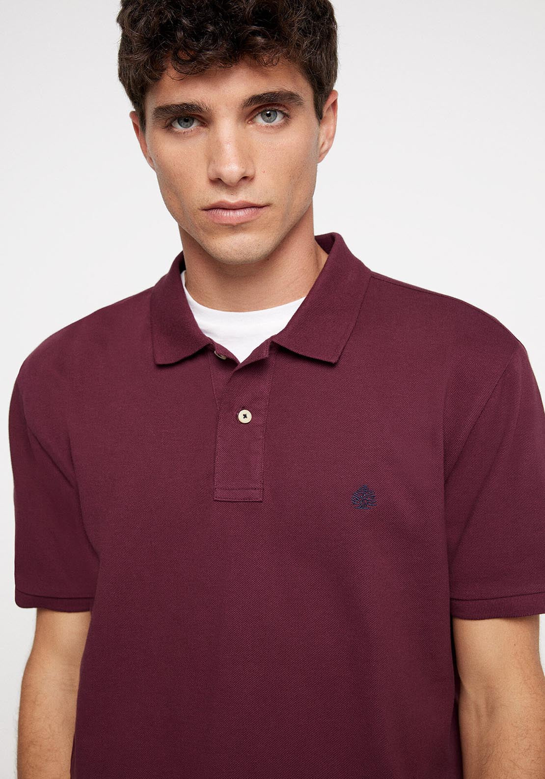 Springfield Basic piqué polo shirt 2 Shaws Department Stores