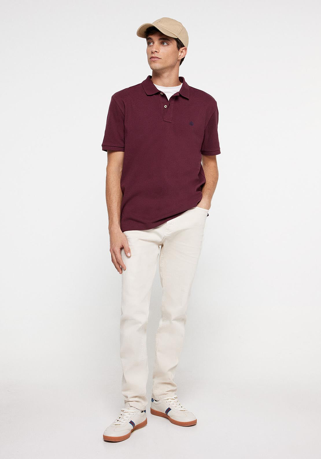 Springfield Basic piqué polo shirt 4 Shaws Department Stores