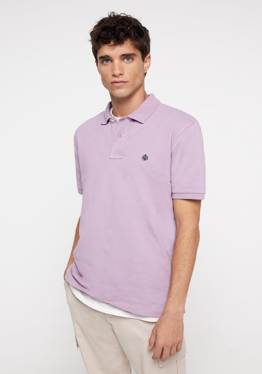 Springfield Basic piqué polo shirt 1 Shaws Department Stores