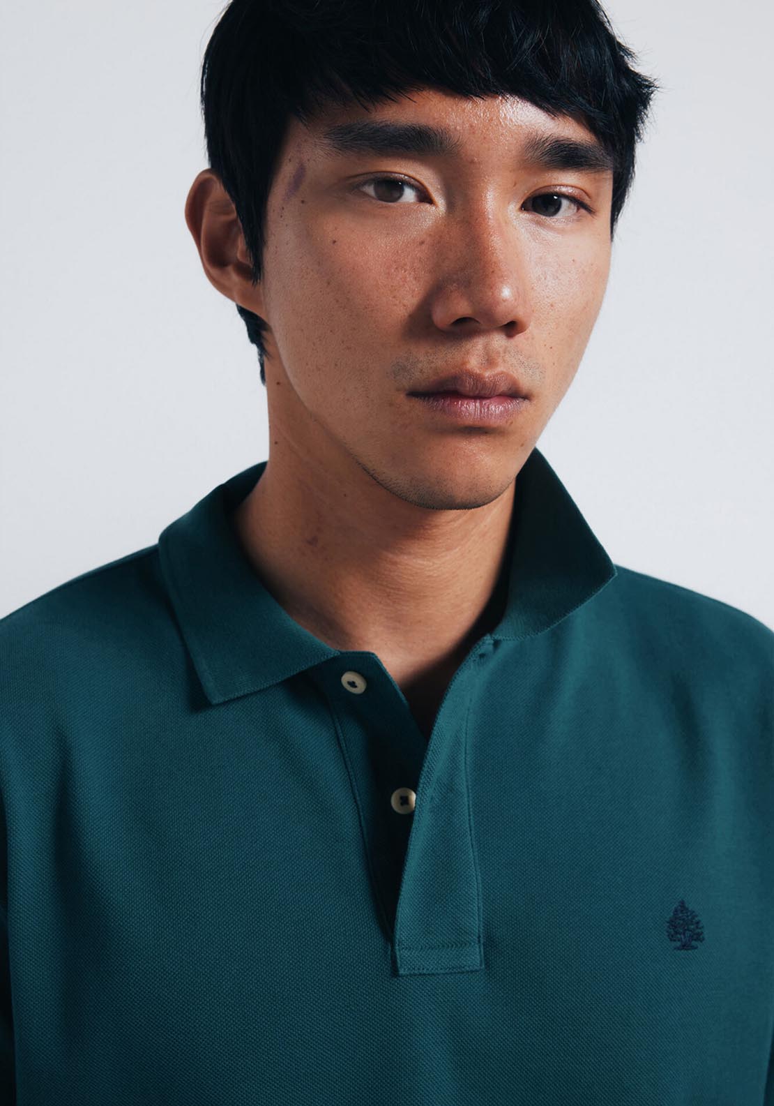 Essential Regular Fit Piqué Polo Shirt - Green