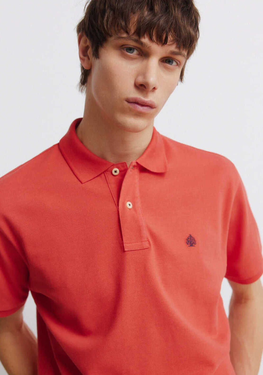 100% Cotton Basic Regular Fit Polo Shirt - Red