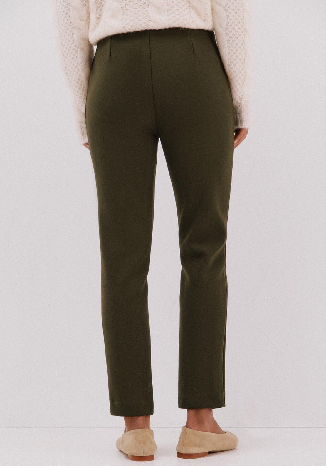 Comfort Stretch Pants - Green