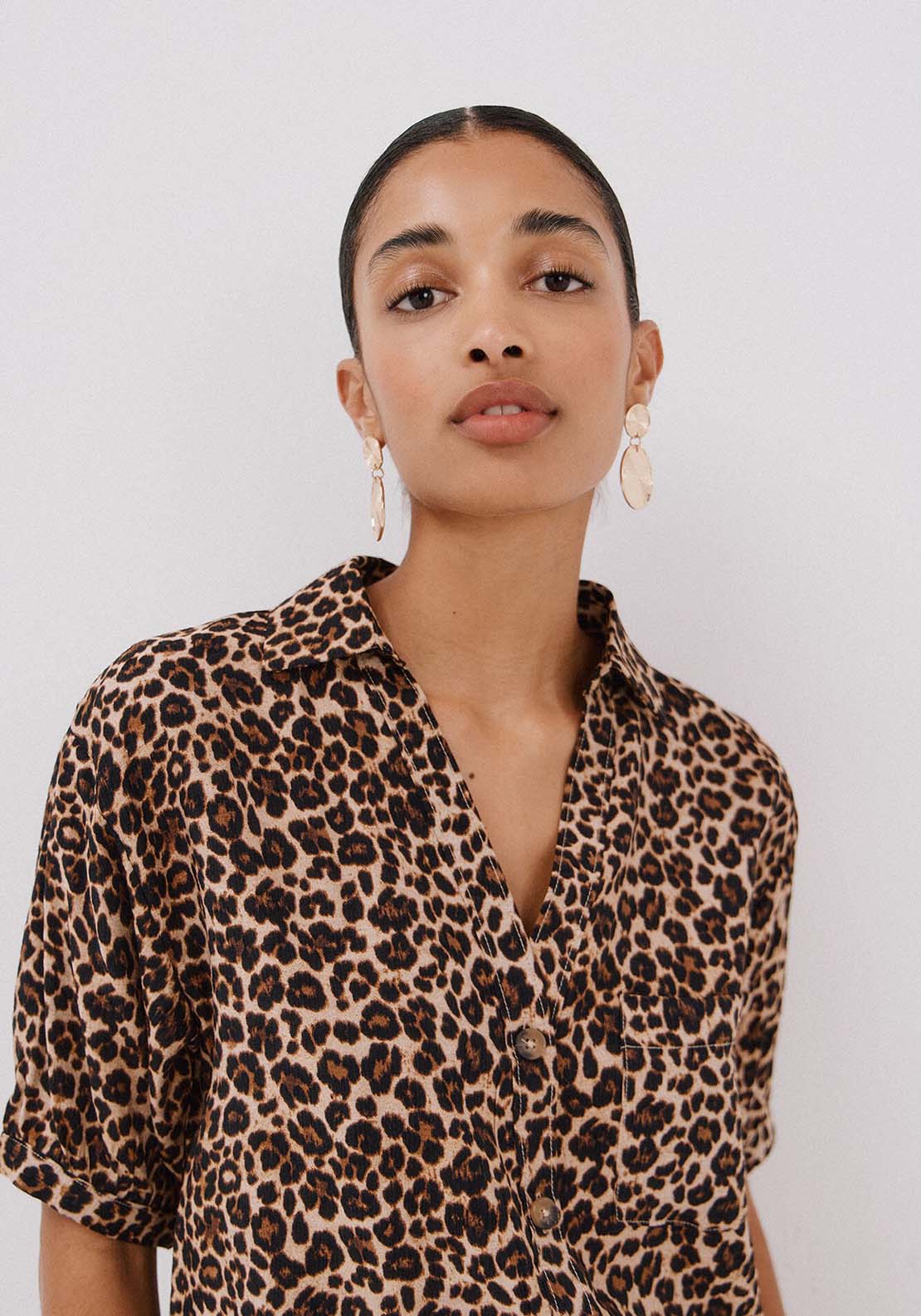 Animal Print Shirt - Multicolour