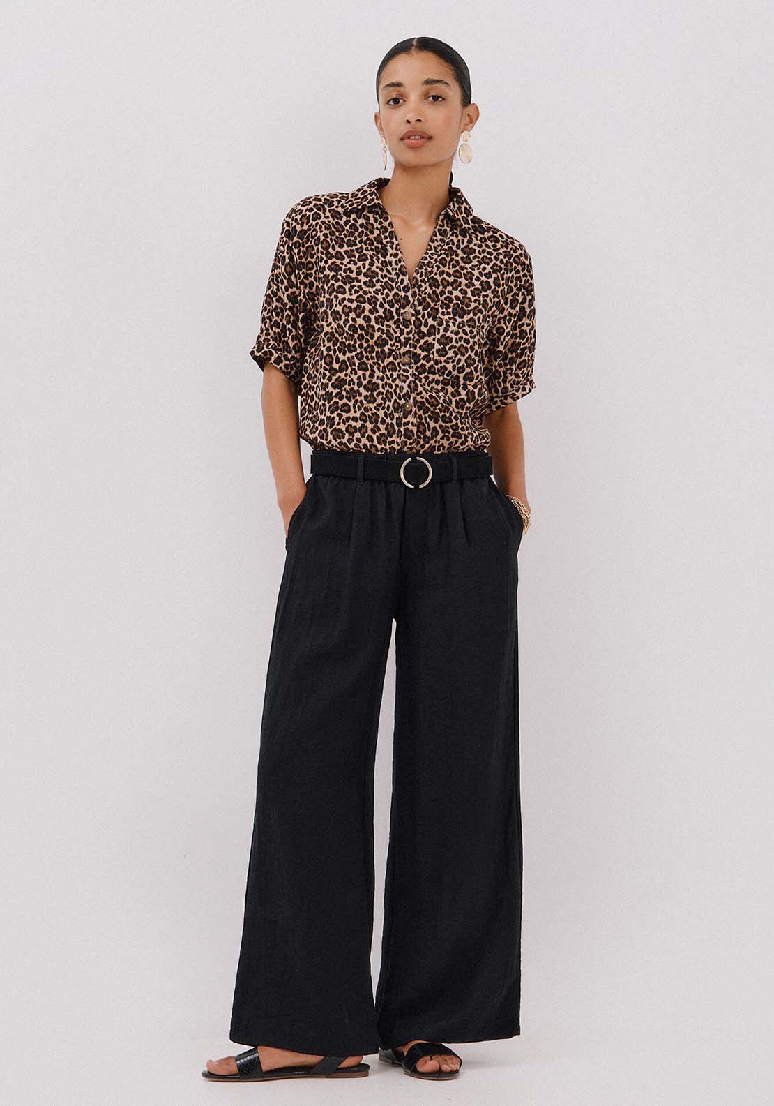 Animal Print Shirt - Multicolour