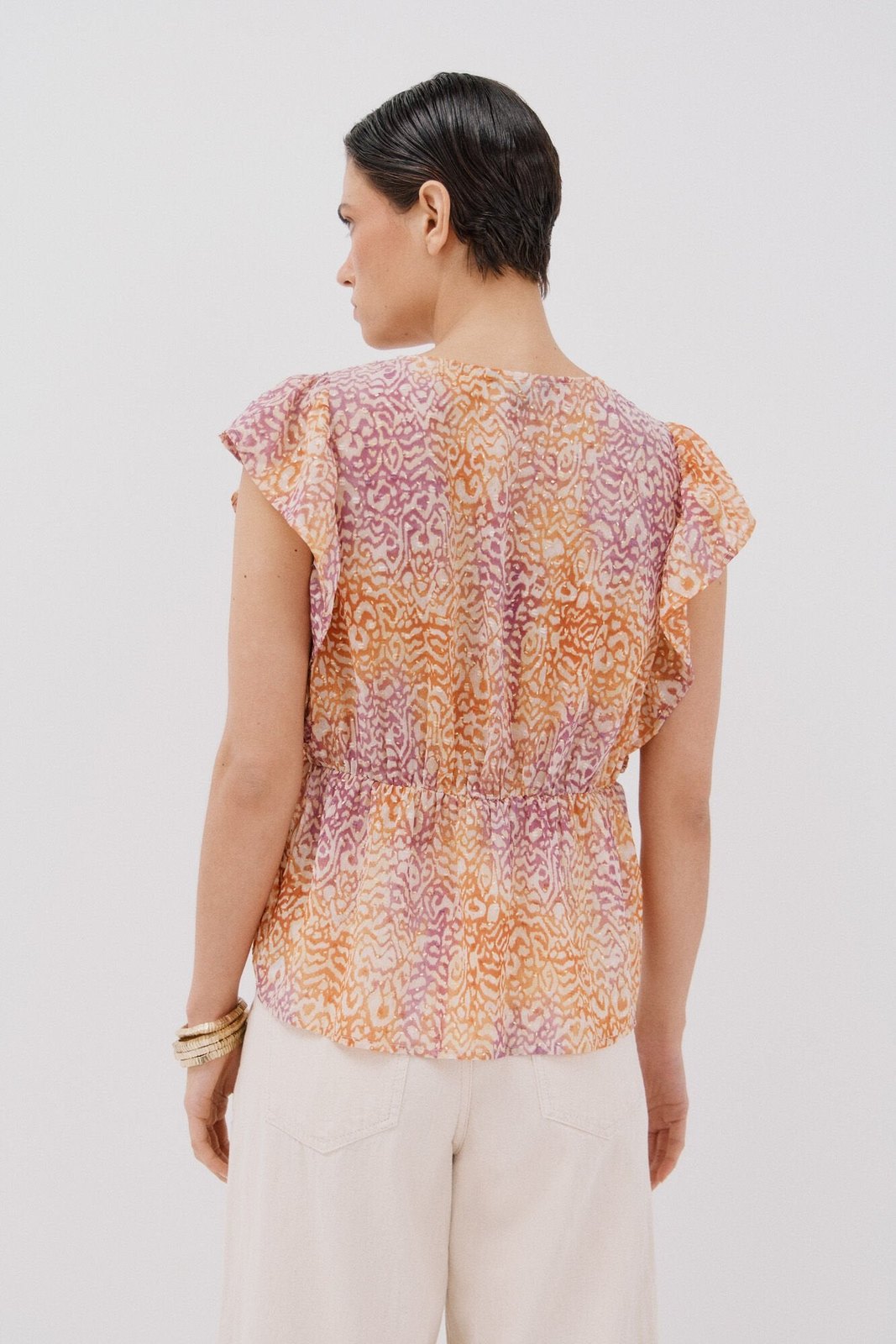 Cortefiel Blouse Top - Multicoloured 3 Shaws Department Stores