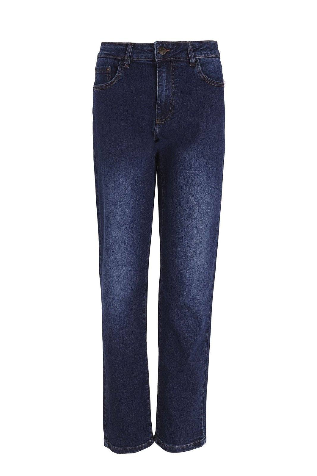 Cortefiel Mom jeans - Medium Blue 5 Shaws Department Stores