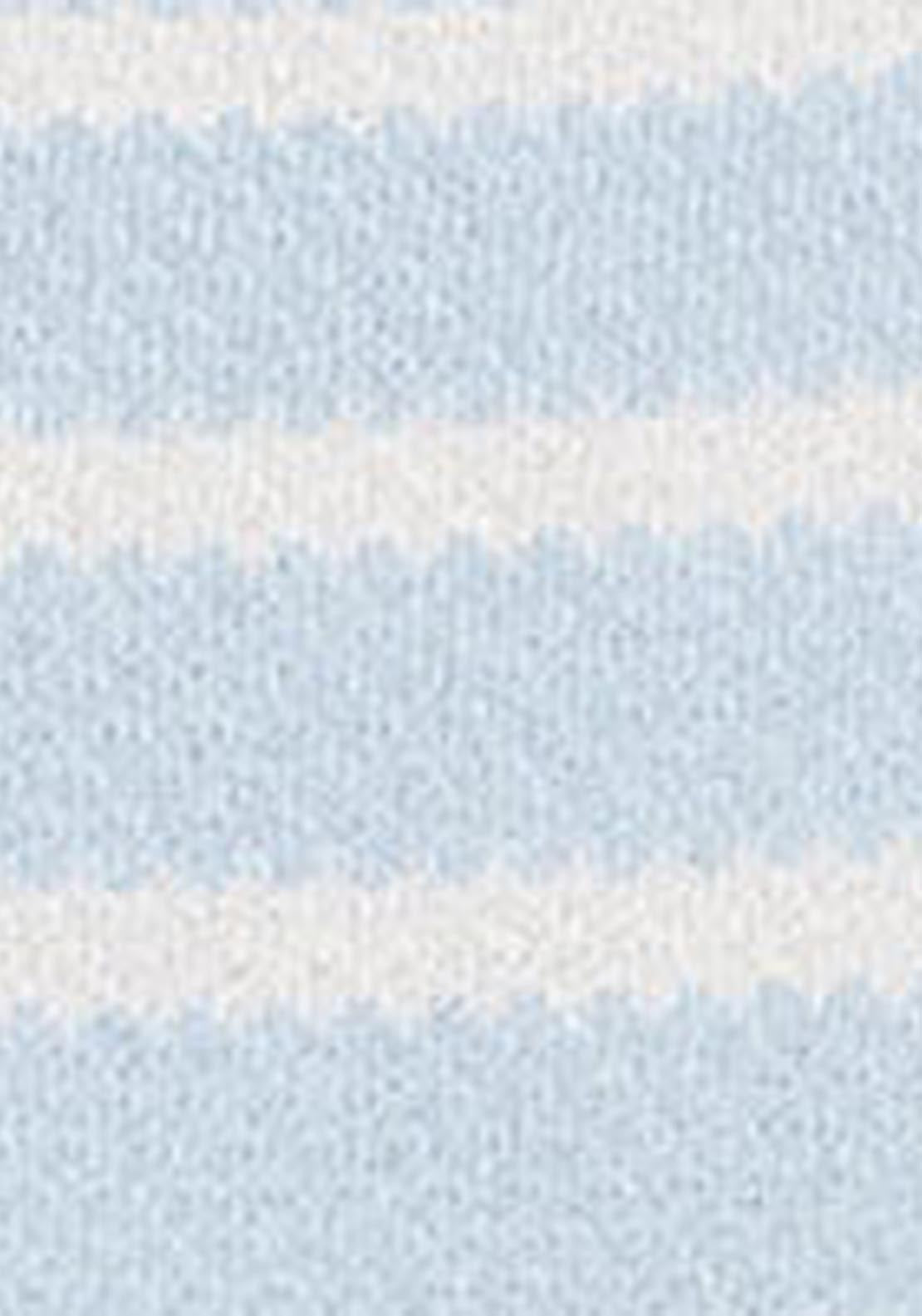 Striped Structured Top - Blue