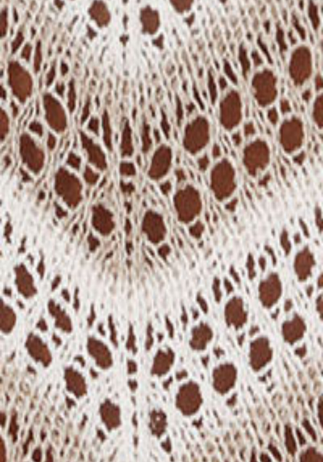 Top Crochet Zig Zag - Ivory