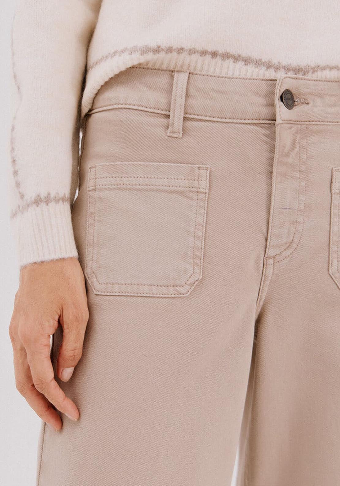Marine Trousers Pockets - Beige