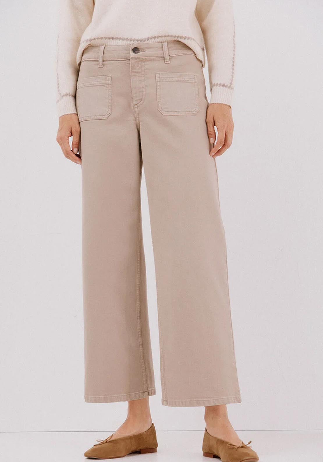 Marine Trousers Pockets - Beige