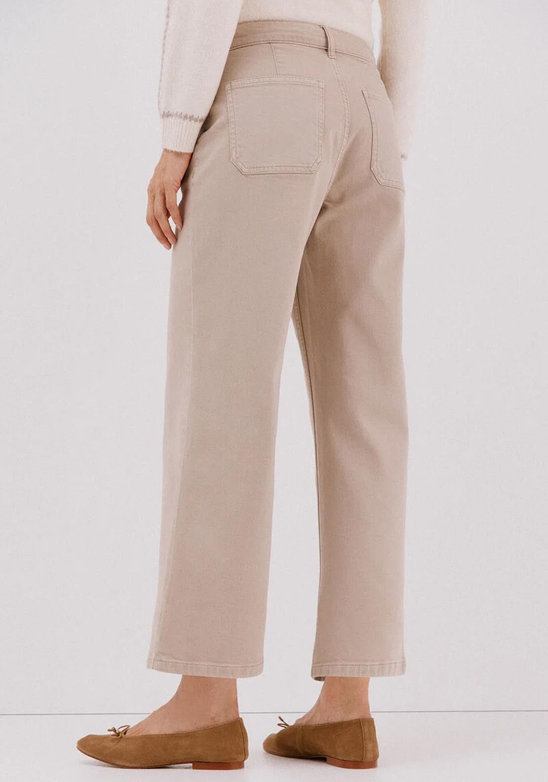 Marine Trousers Pockets - Beige
