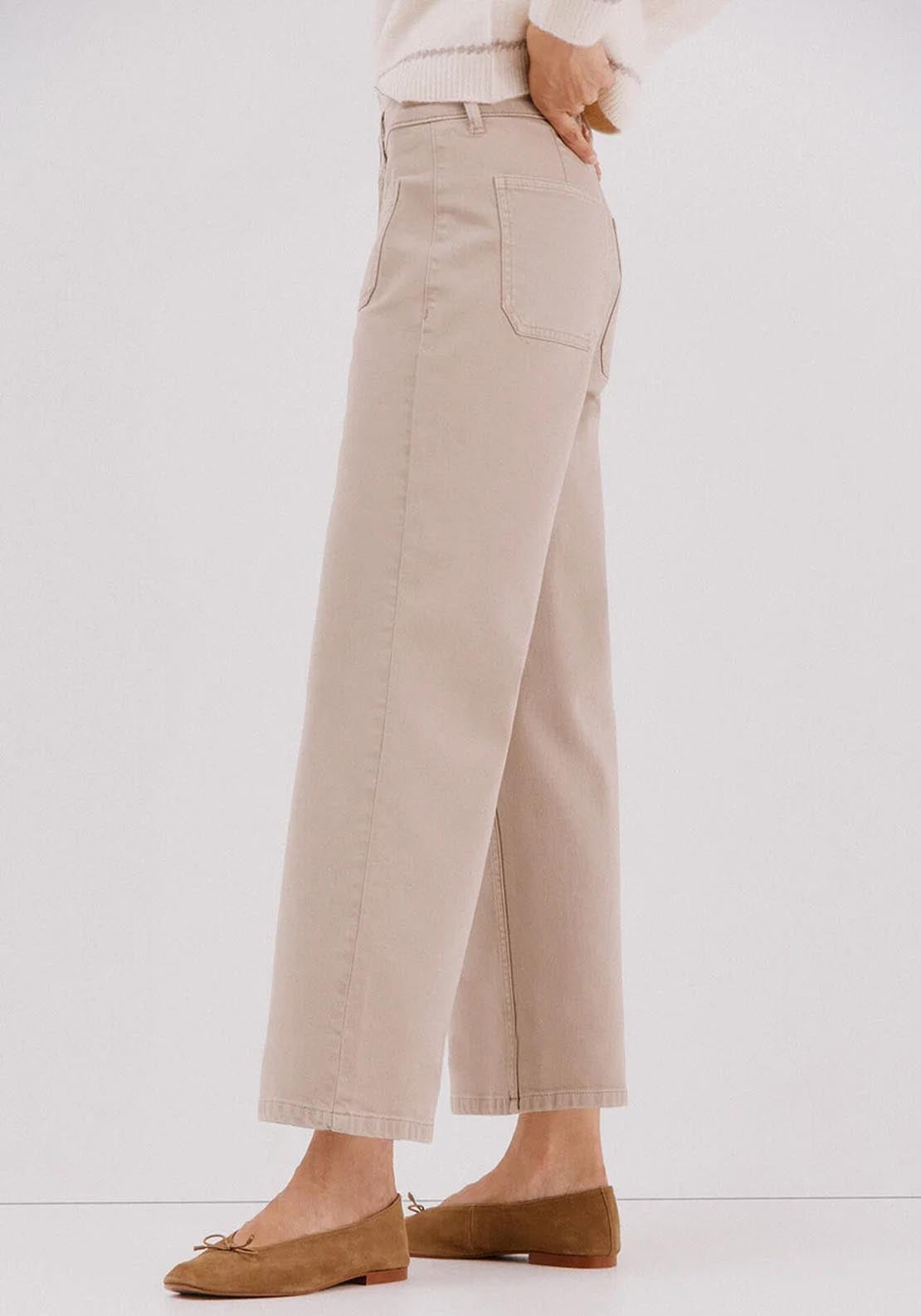 Marine Trousers Pockets - Beige