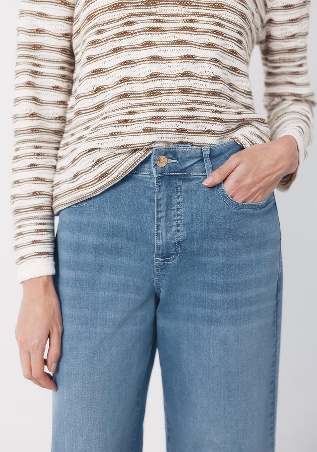 Cortefiel Marine Sensational Jeans - Blue 5 Shaws Department Stores