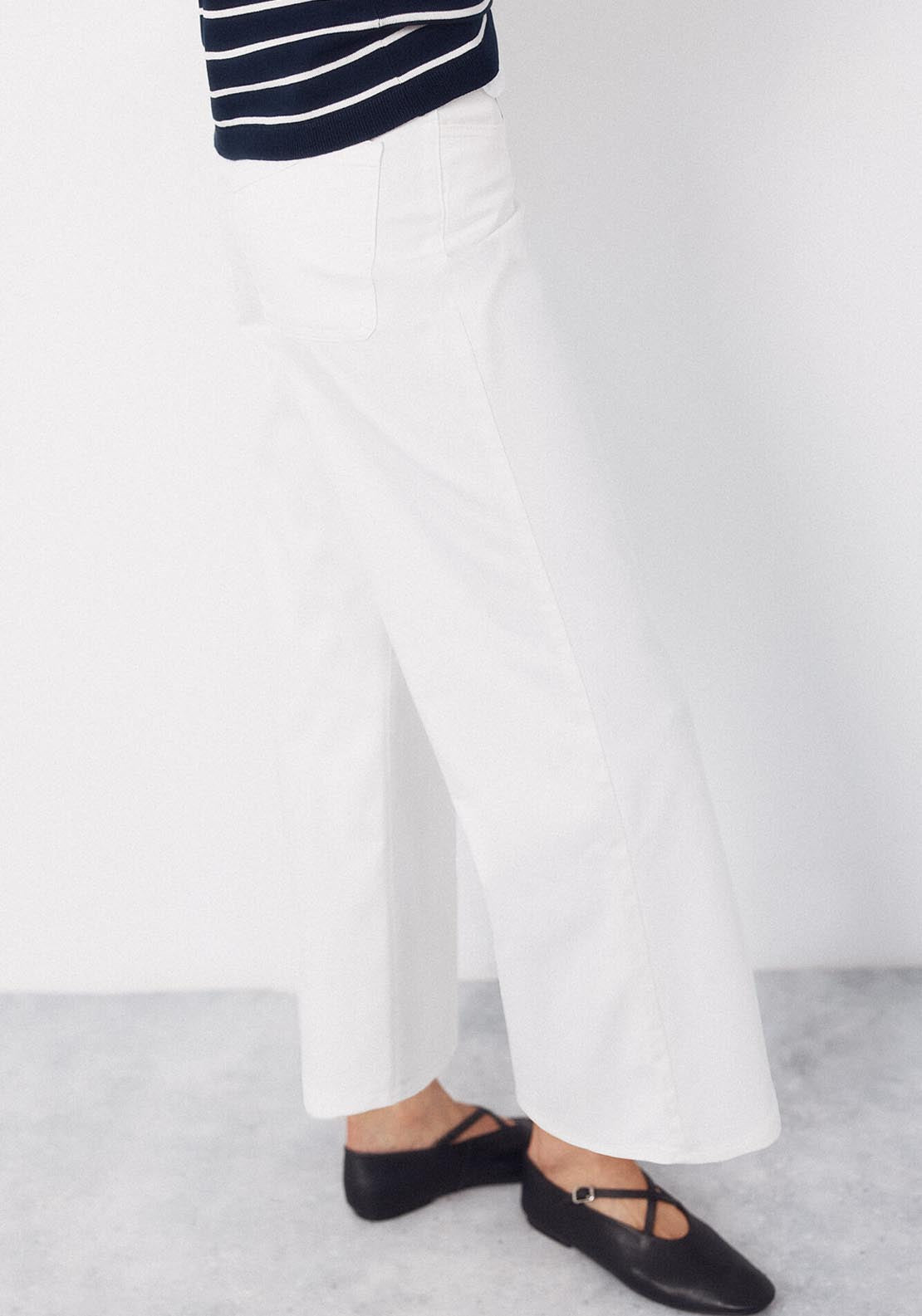 Sensational Marine Jeans - White