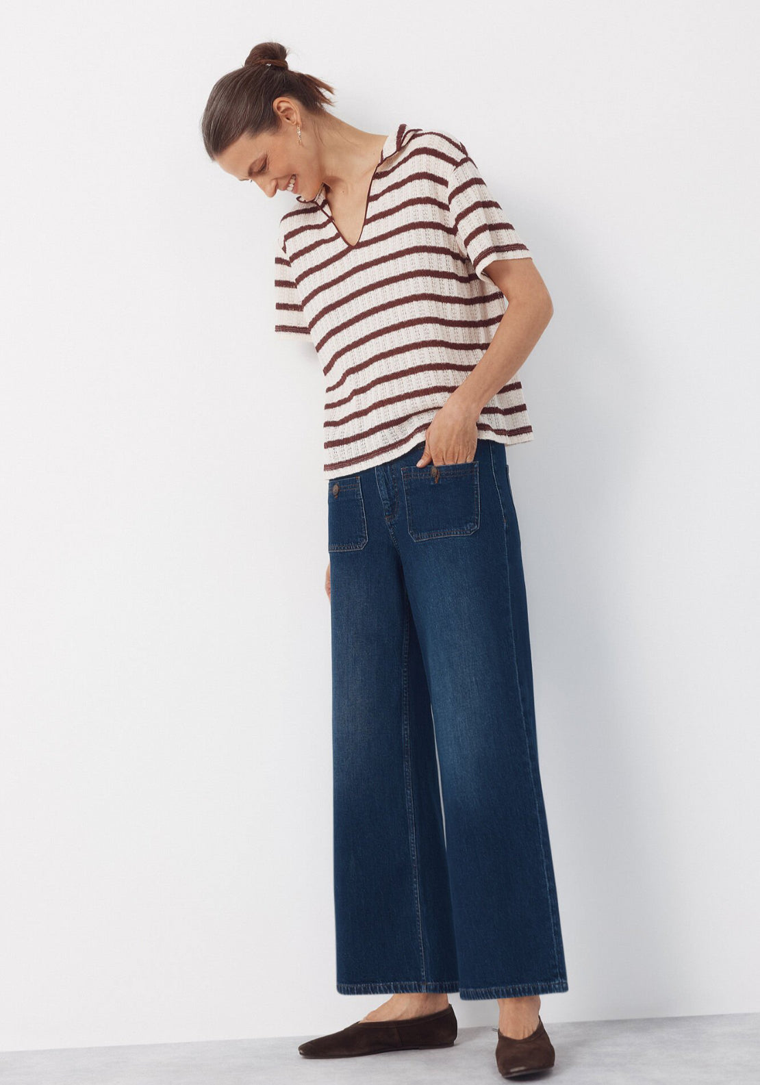 Cortefiel Marine Pocket Jeans - Blue 6 Shaws Department Stores