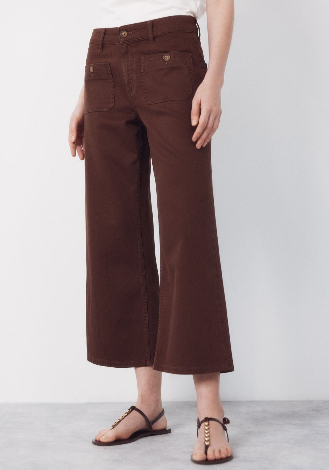 Cortefiel Marine Pocket Jeans - Orange 1 Shaws Department Stores