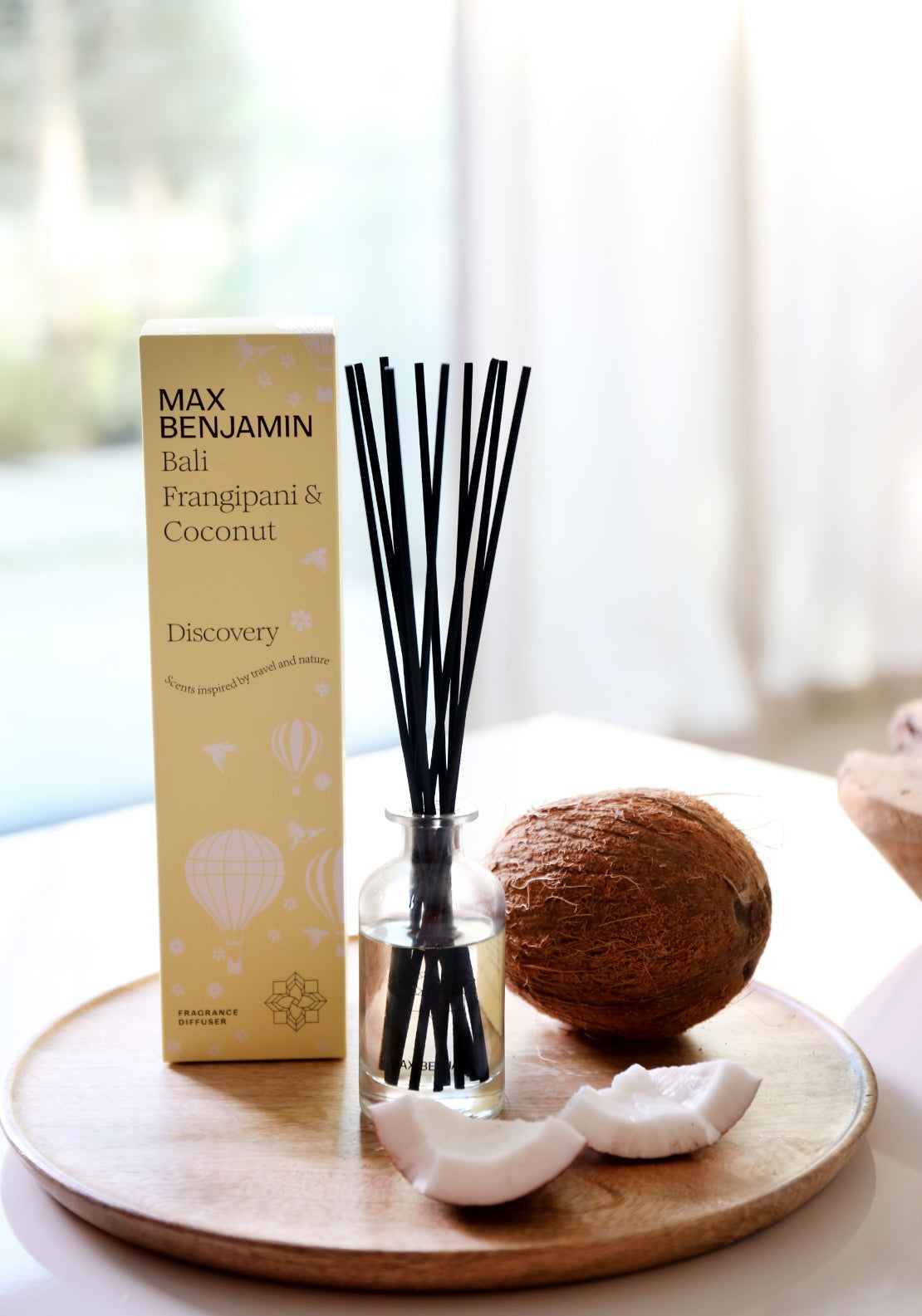 Max Benjamin Discovery Collection Diffuser - Frangipani/coconut 2 Shaws Department Stores