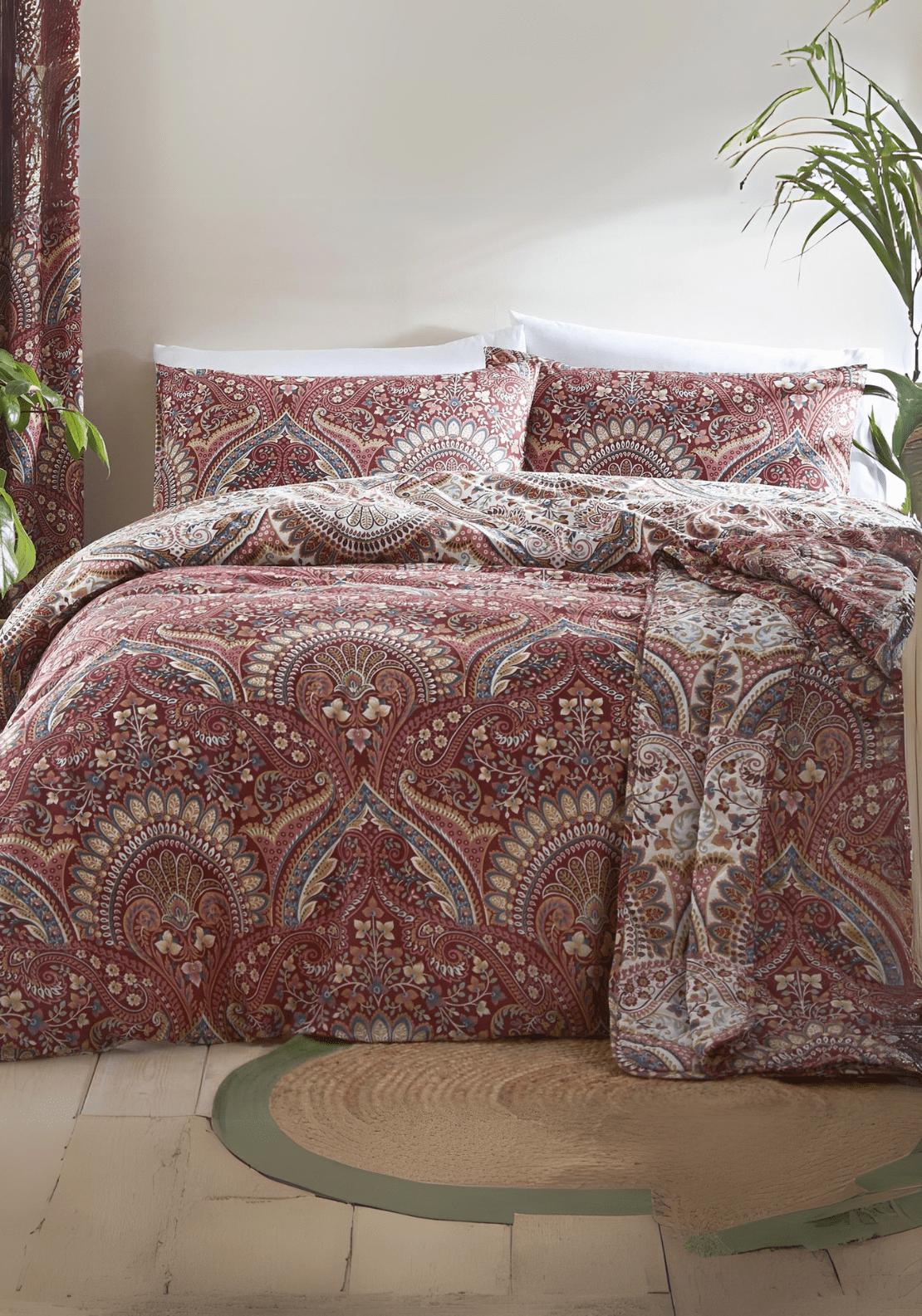 The Home Collection Paisley Duvet Cover Set 1 Shaws Department Stores