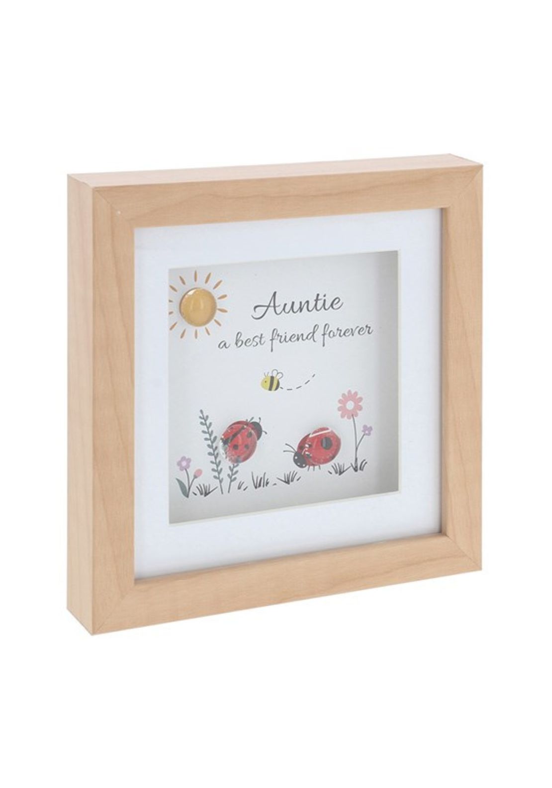 The Home Collection Pebble Glass Square Plaque Auntie 1 Shaws Department Stores