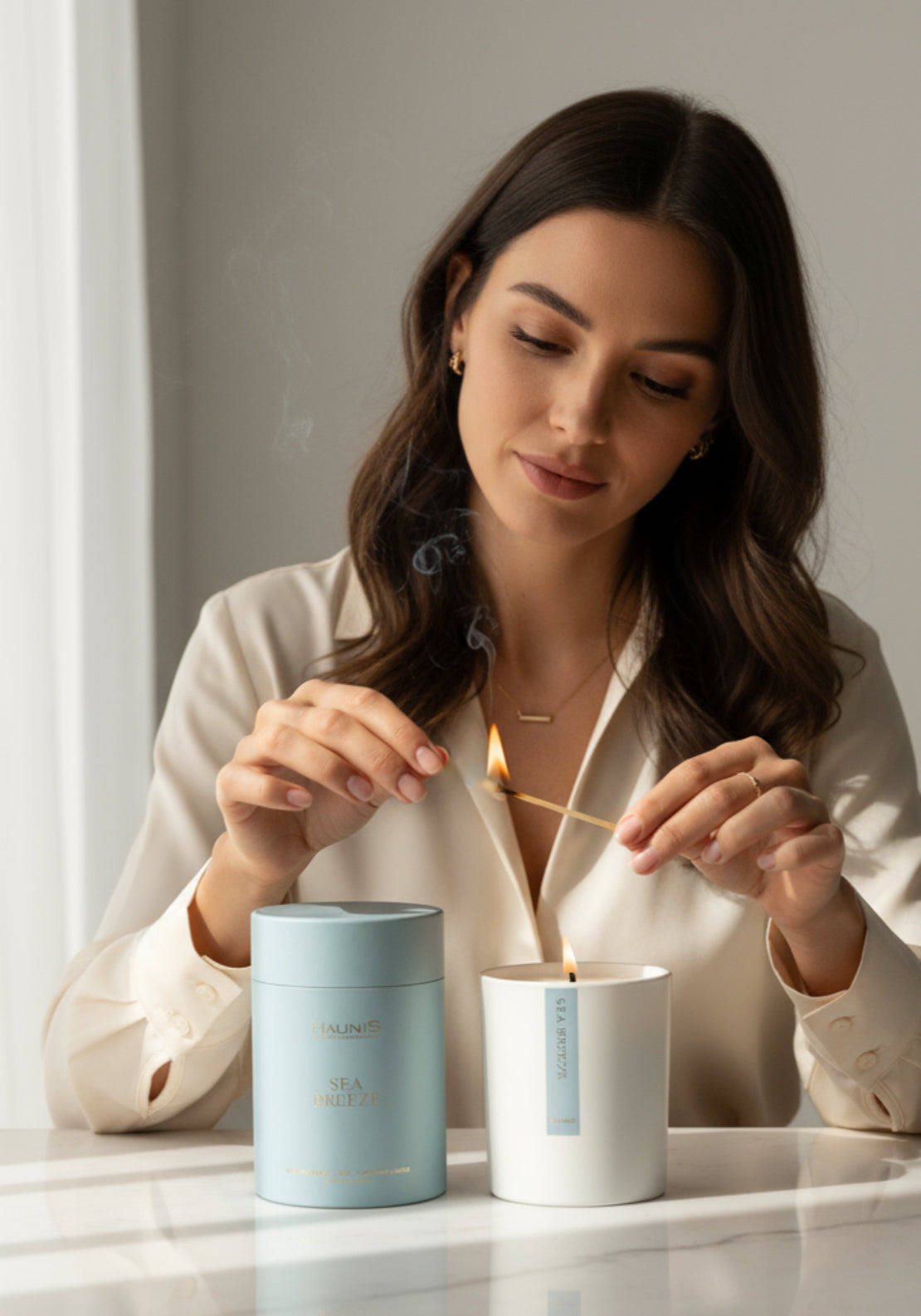 Haunis Sea Breeze Soy Blend Candle - Sea Breeze 2 Shaws Department Stores