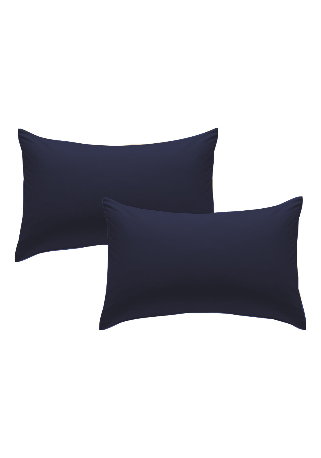 The Home Collection 300 Thread Count Pillowcase Pair - Navy 1 Shaws Department Stores