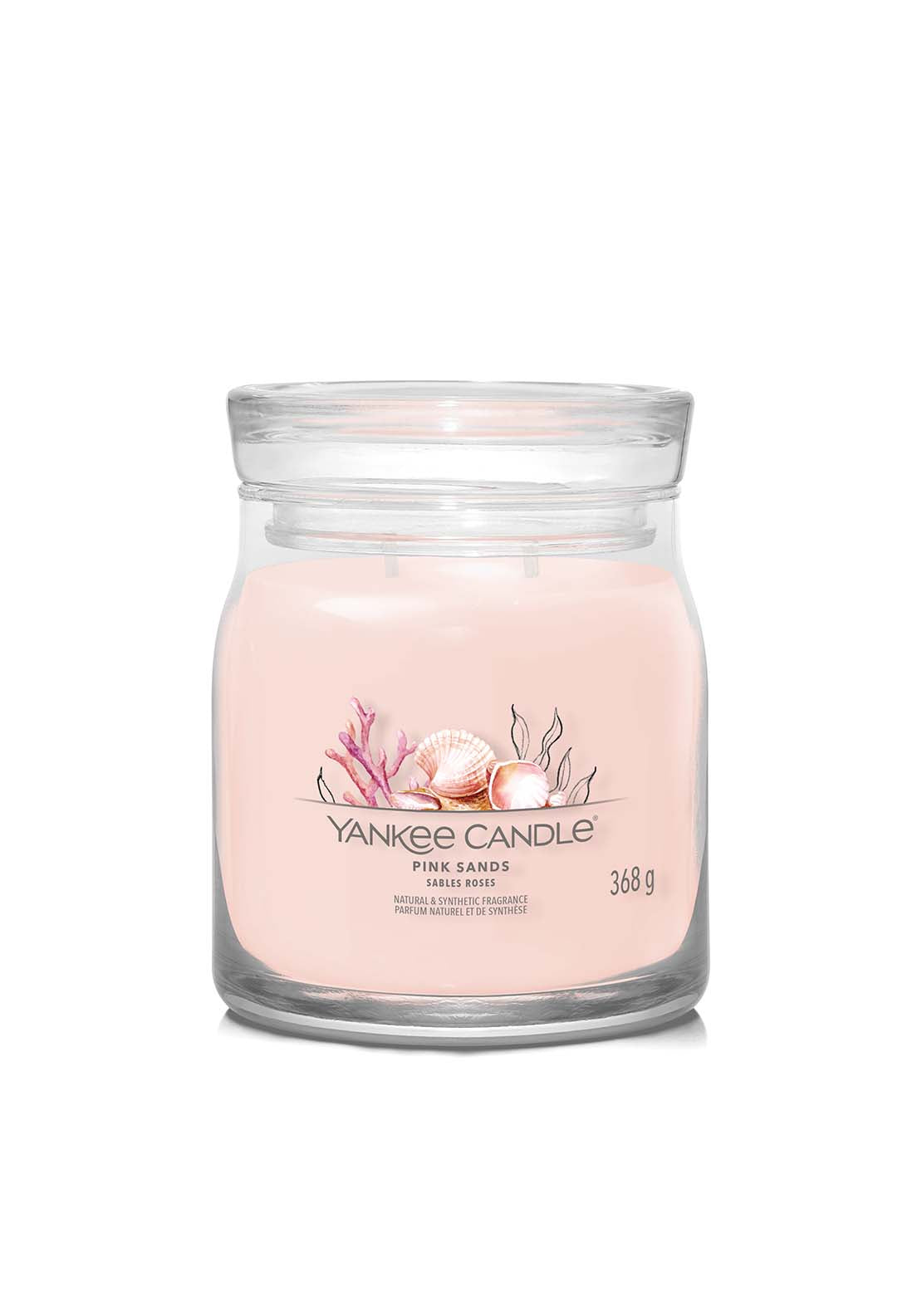 Yankee Candle Signature Medium Jar - Pink 1 Shaws Department Stores
