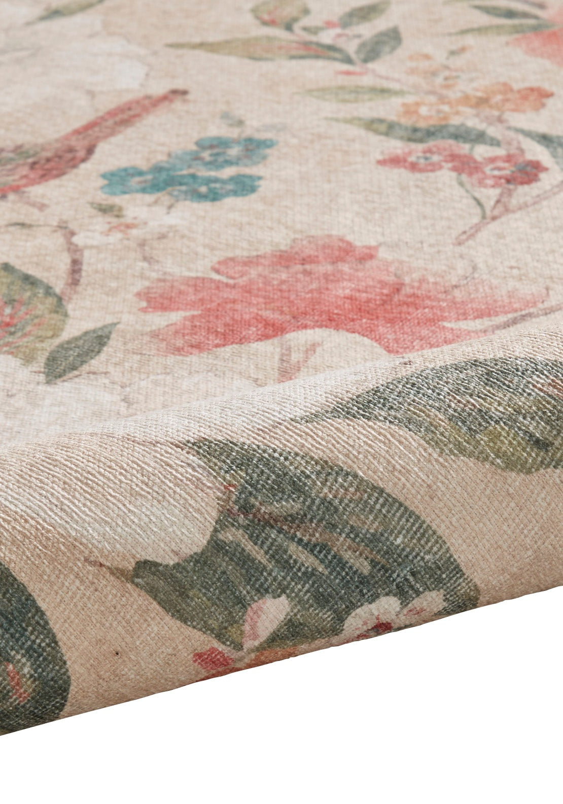 Catherine Lansfield Country Floral Rug - Nude 5 Shaws Department Stores