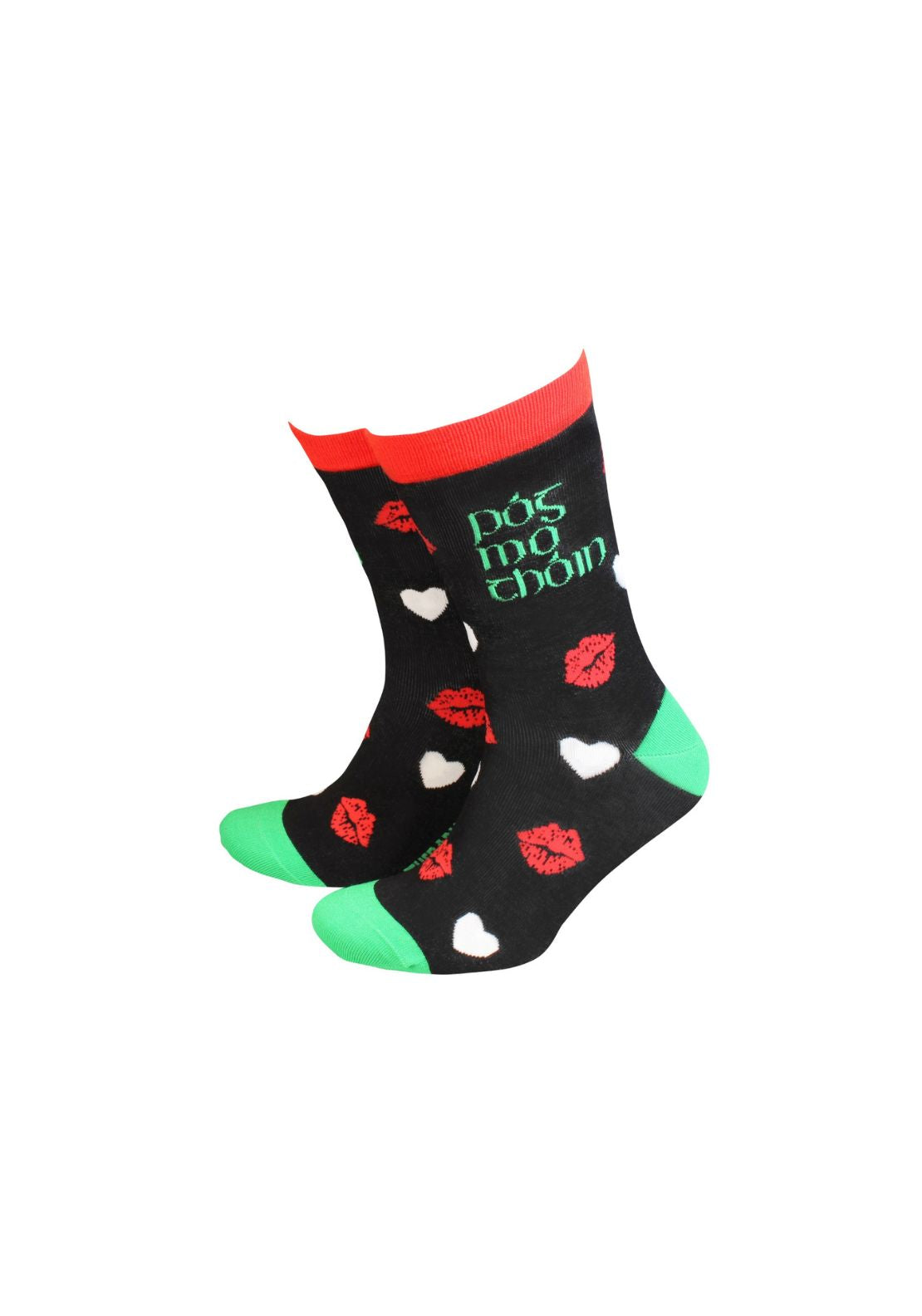 Sock Therapy Pog Mo Thoin Socks - Black/red/green 1 Shaws Department Stores