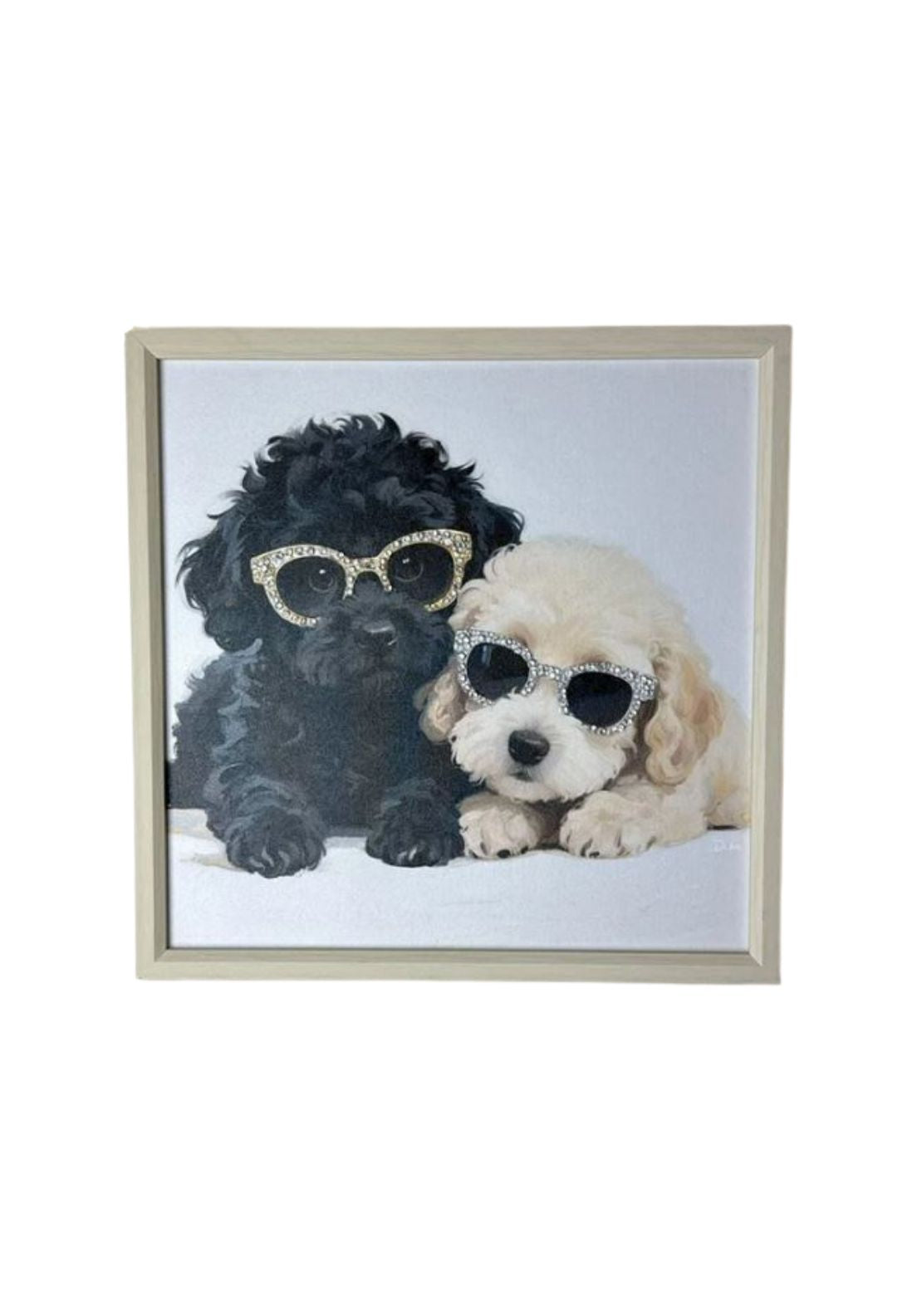 The Home Collection Two Dogs Canvas - Multi 1 Shaws Department Stores