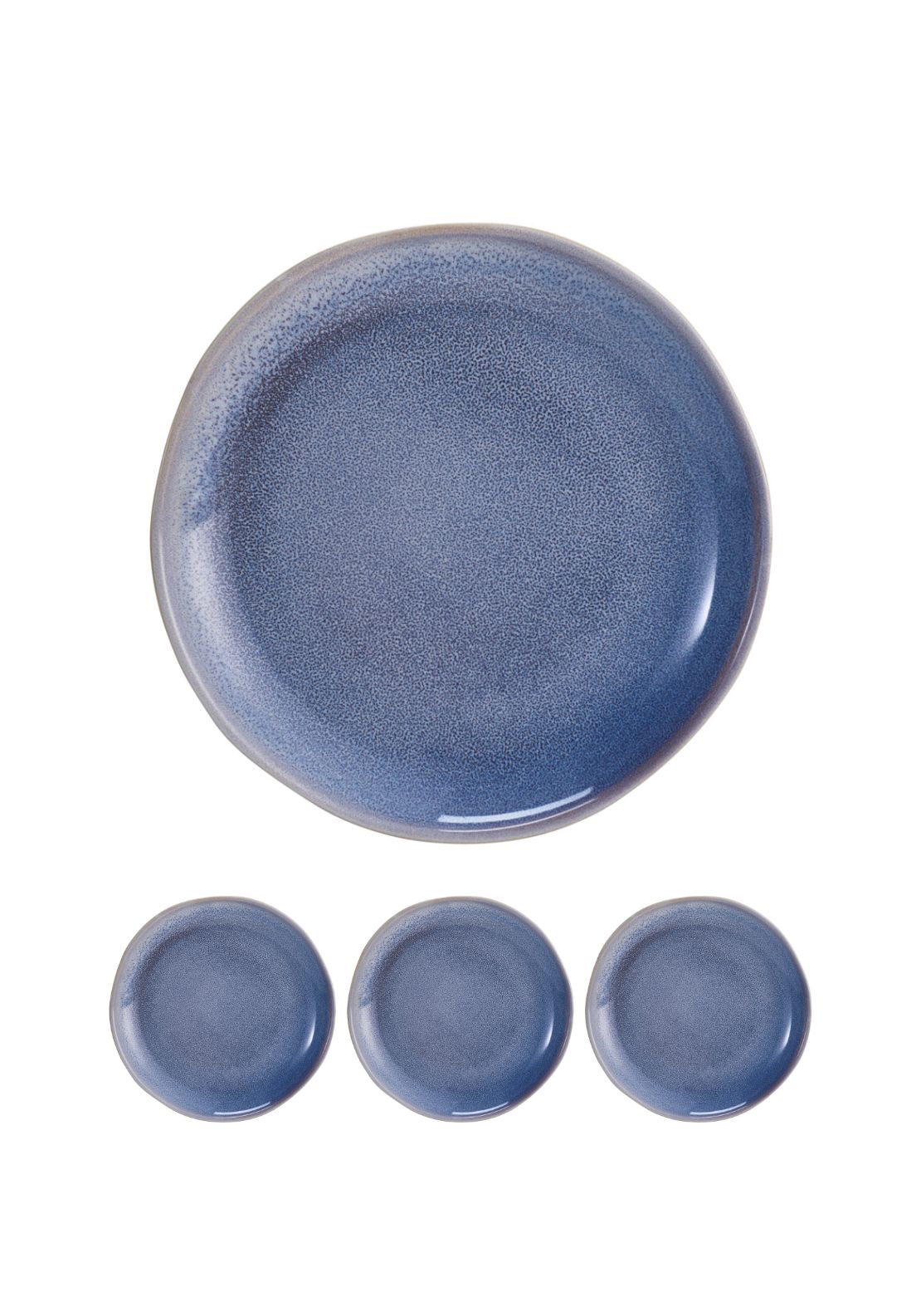 Tiffany Plates 20cm Set Of 4 - Blue