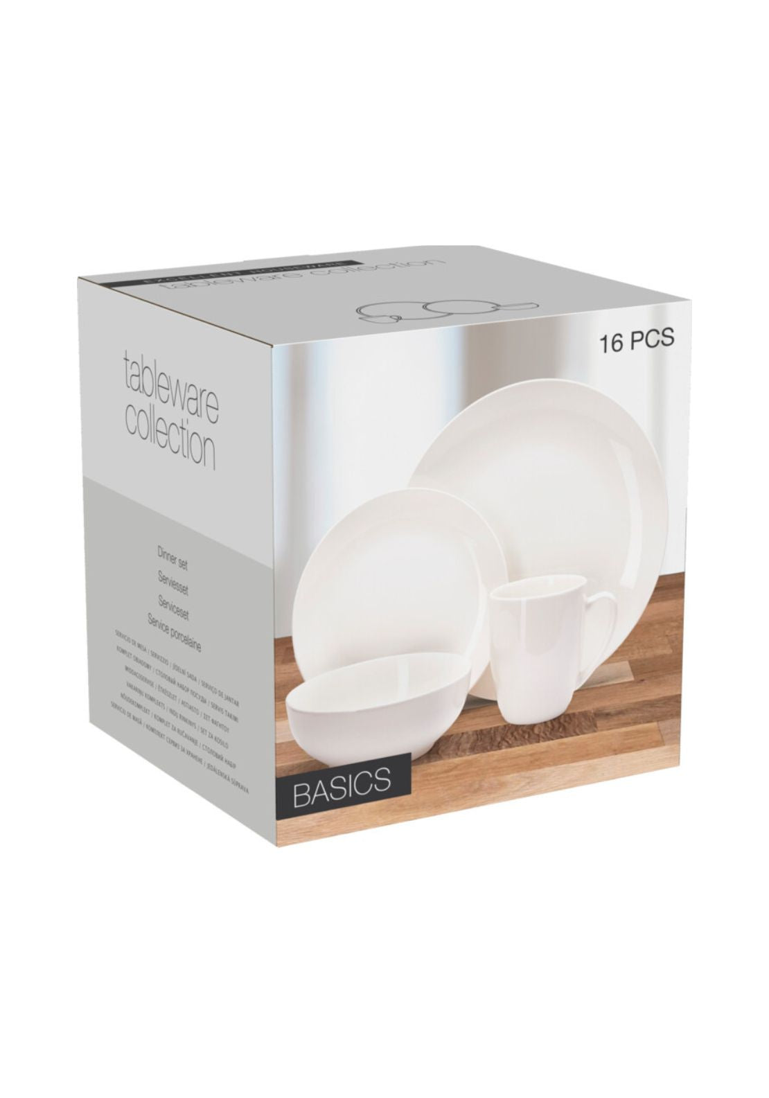 Dinner Set Of 16 Pieces - Porcelain
