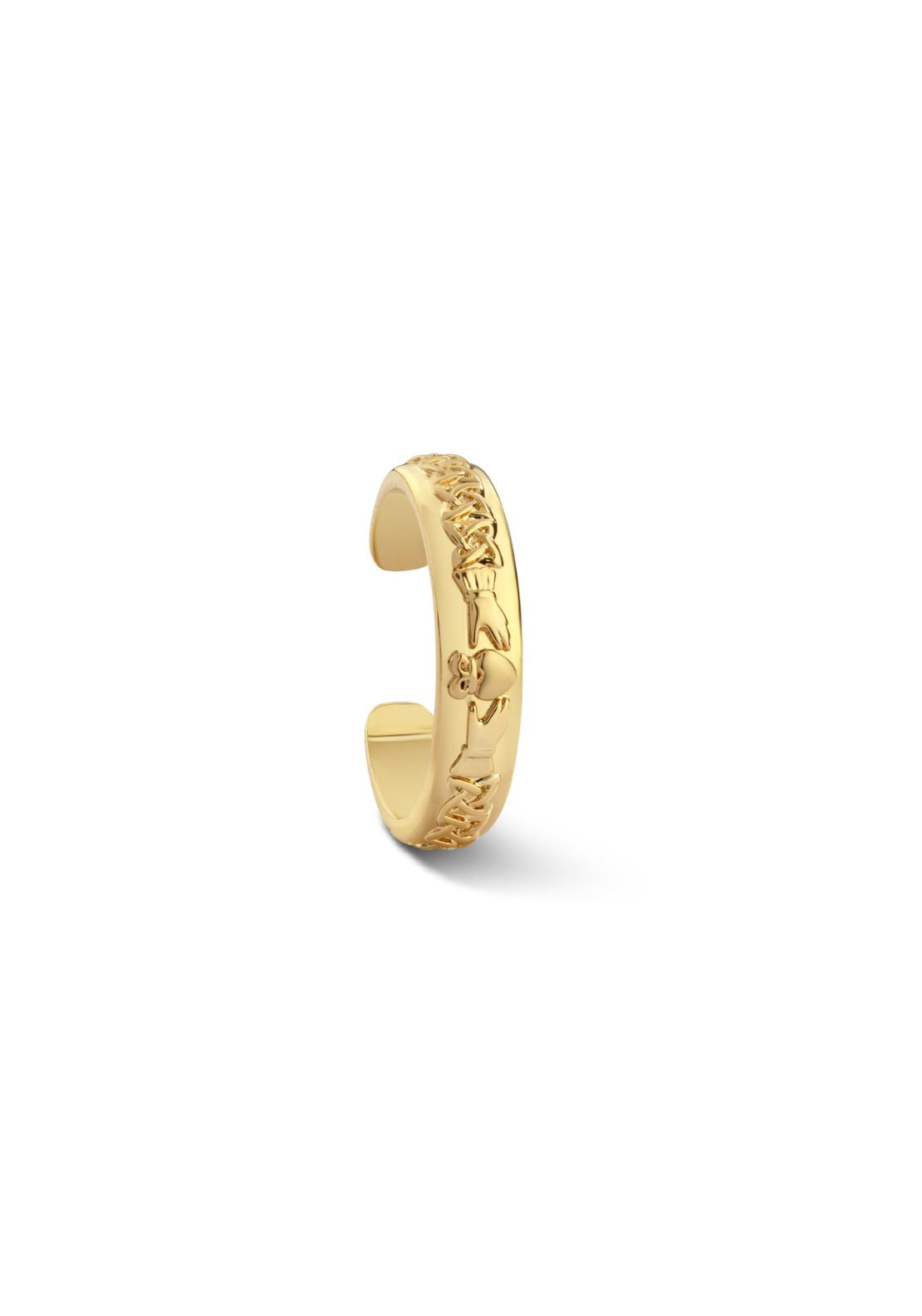 Cladagh Band Ring - Gold
