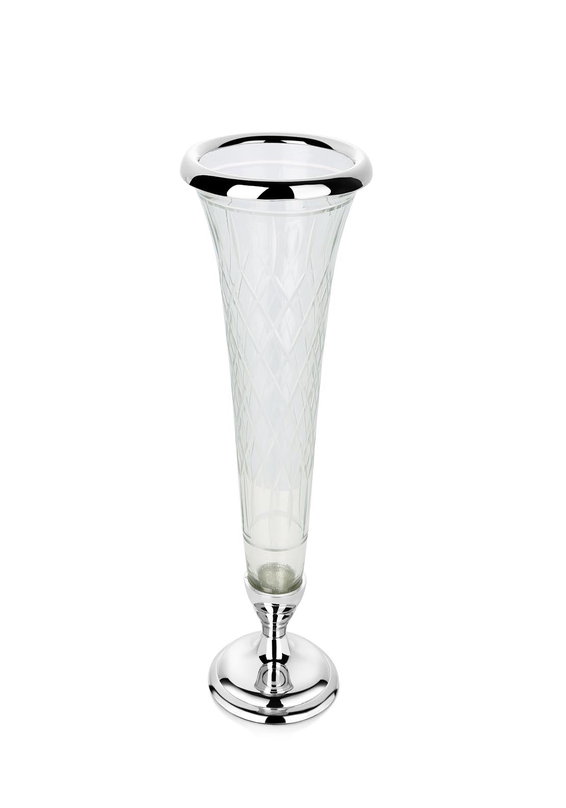 Newbridge Silverware Medium Cut Glass Vase 2 Shaws Department Stores